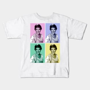 Julie Andrews - Sound of Music Maria Colour Block Kids T-Shirt